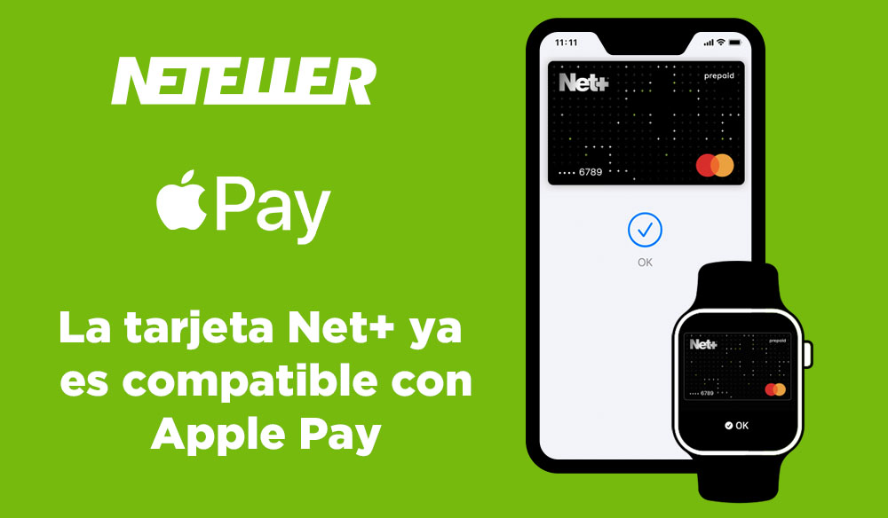 Tarjeta Net+ compatible con Apple Pay