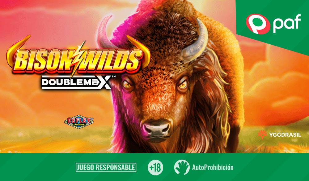 Slot Bison Wilds DoubleMax disponible en Paf Casino